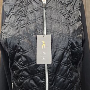 KJUS Women's Black Quilted Ski Jacket